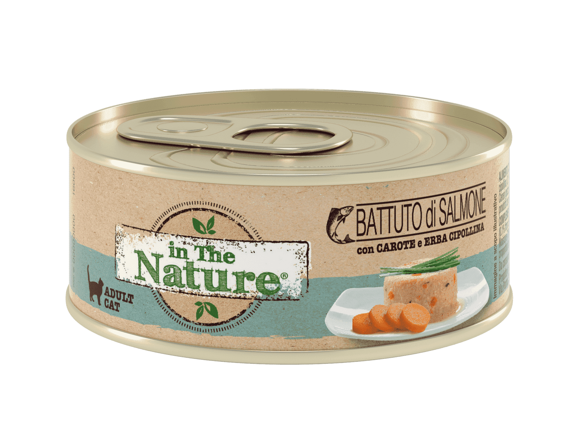 IN THE NATURE BATTUTO DI SALMONE ADULT CAT