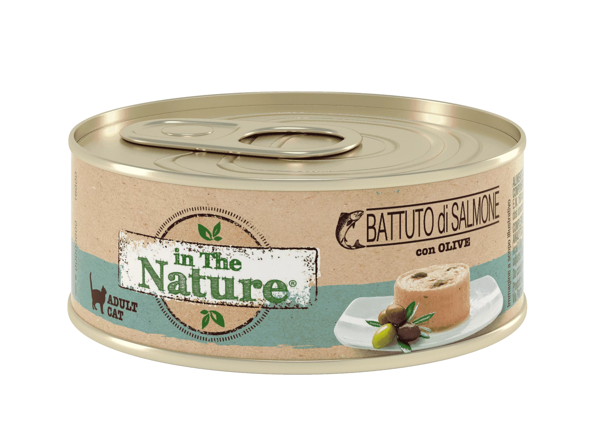 IN THE NATURE BATTUTO DI SALMONE ADULT CAT