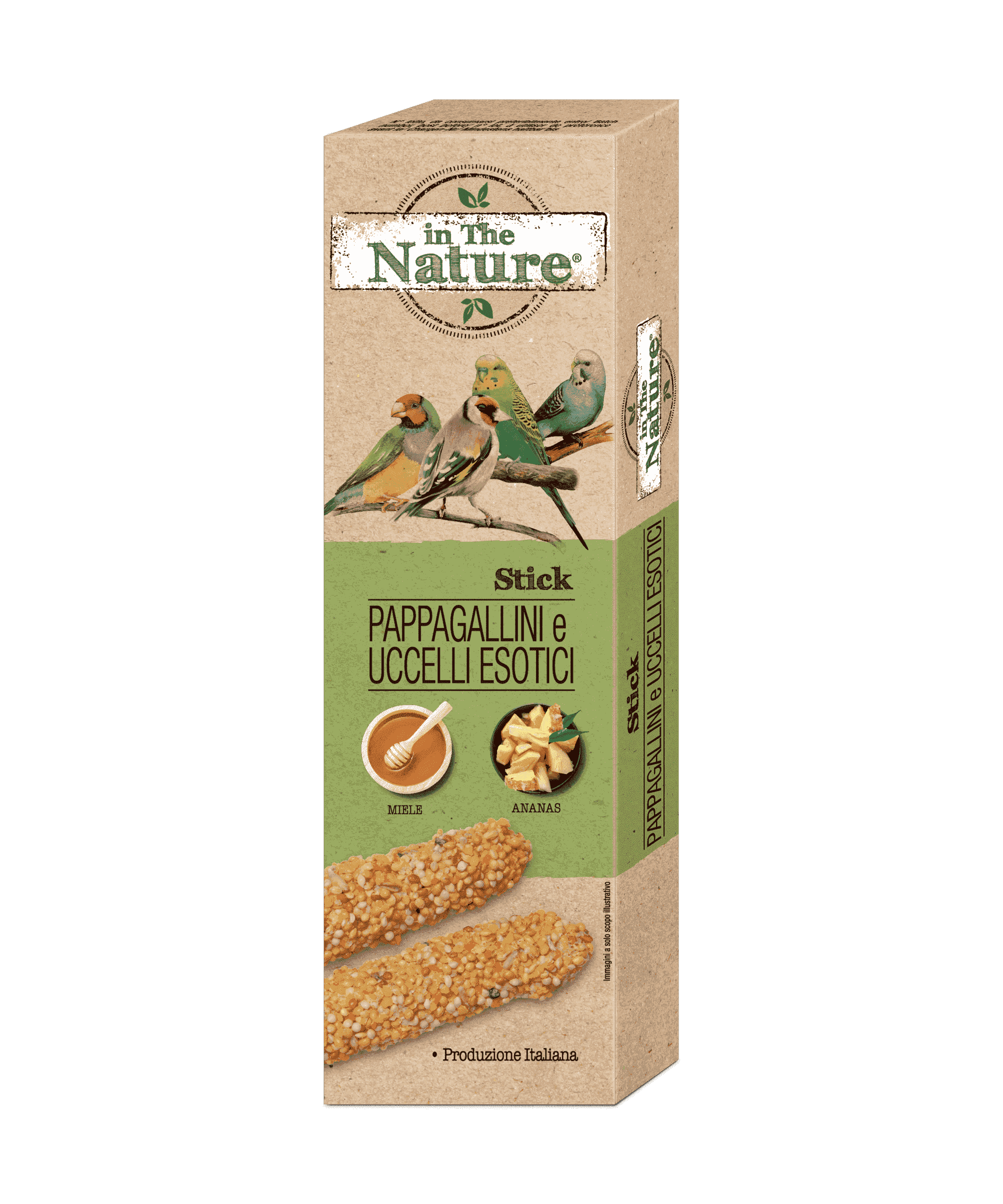 IN THE NATURE STICK PER PAPPAGALLINI E UCCELLI ESOTICI