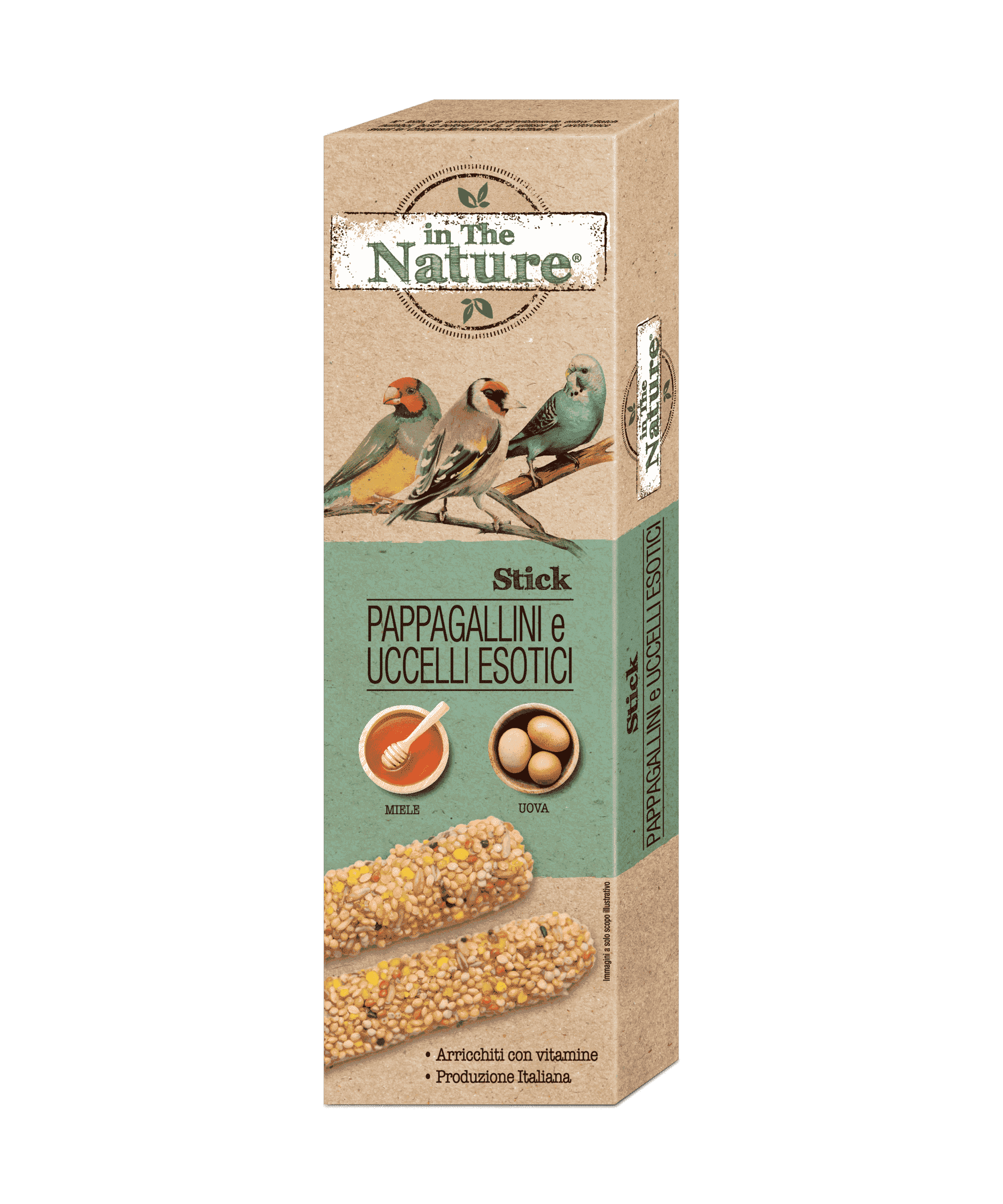 IN THE NATURE STICK PER PAPPAGALLINI E UCCELLI ESOTICI