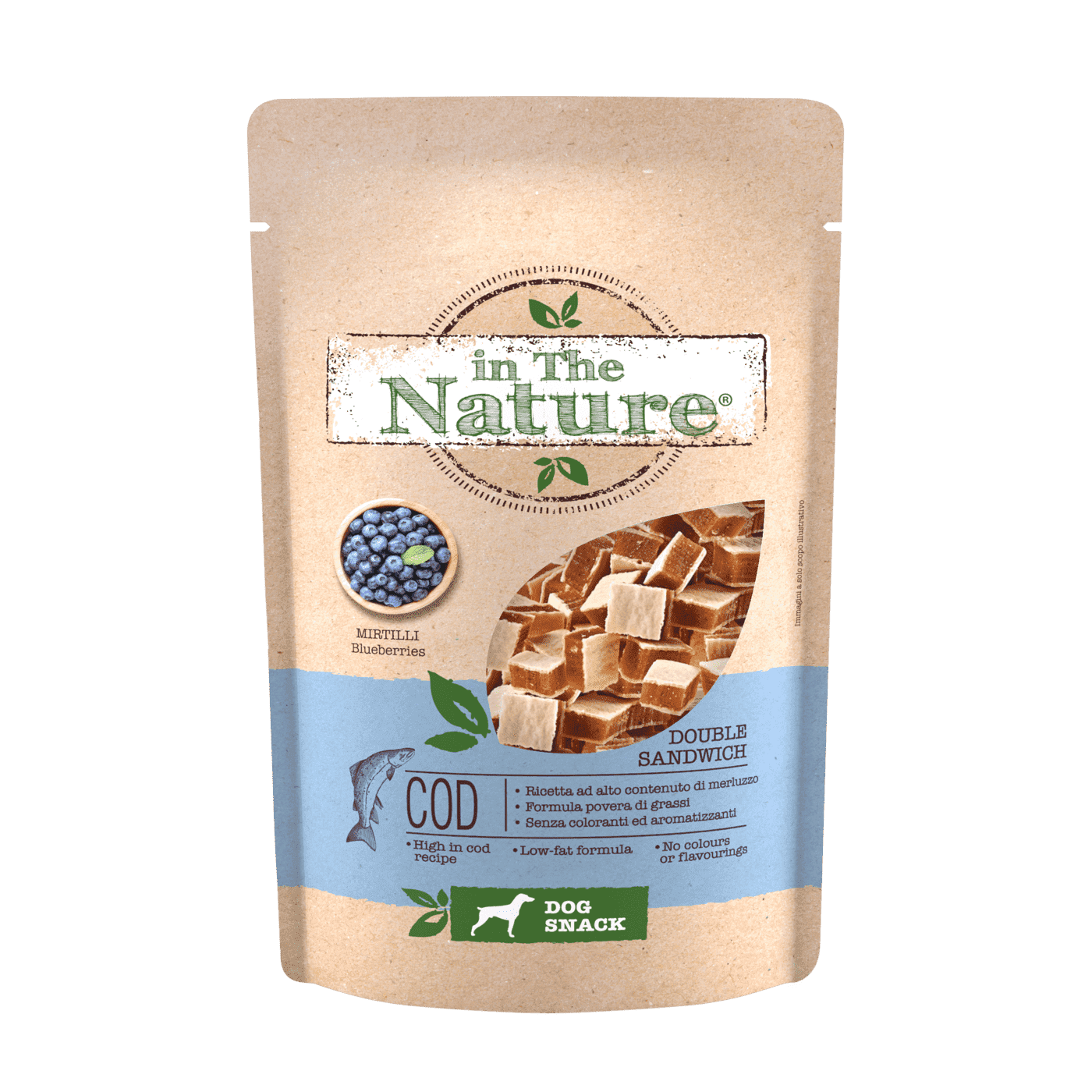 IN THE NATURE® SNACK DOG DOUBLE SANDWICH
