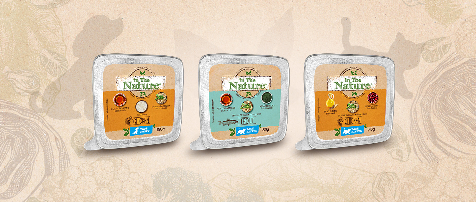 Nuovi deliziosi paté In the Nature® per cuccioli!